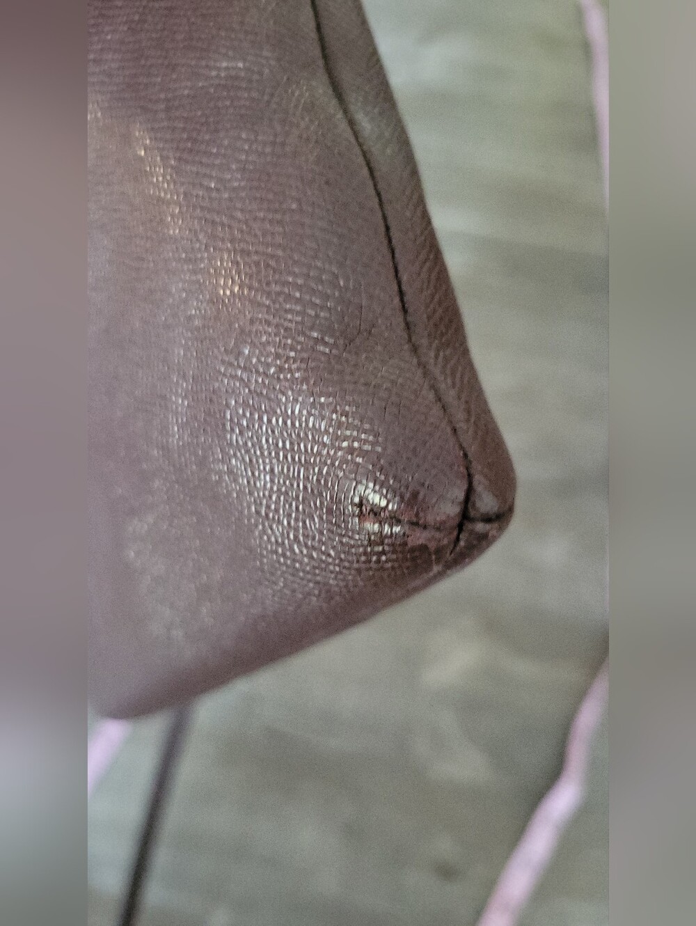 Coach Kitt Messenger Crossbody in oxblood brown crossgrain leather. - Picture 12 of 16